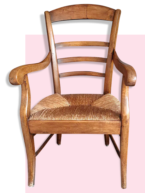 Rempaillage de chaise et fauteuil dans la Loire