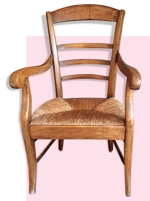 Rempaillage de chaise et fauteuil dans la Loire